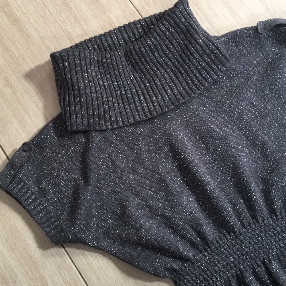 Girls Dark gray with silver Dress - Picture 2 of 8